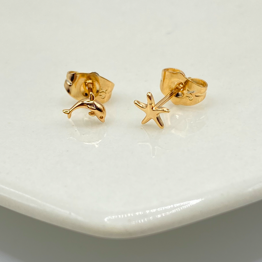 Juego Aretes - Sea waves