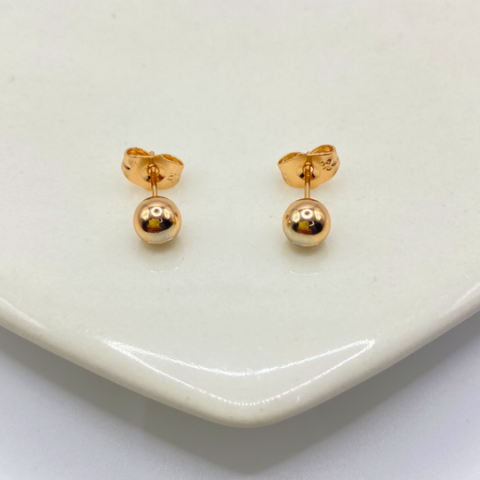 Broquel perla dorada