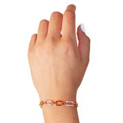 Pulsera flat link