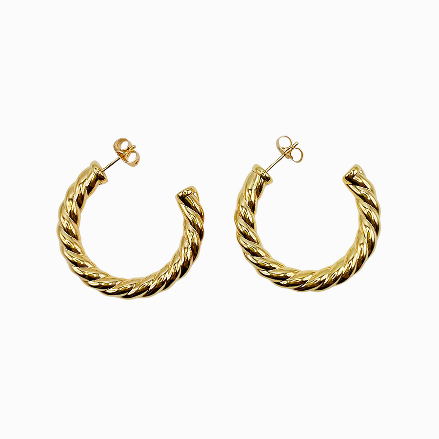 Arracada Glamour Dourado Chill