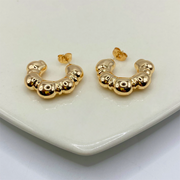 Arracada Bubble Hoops