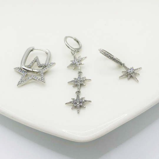 Pendiente Chic Star Shine