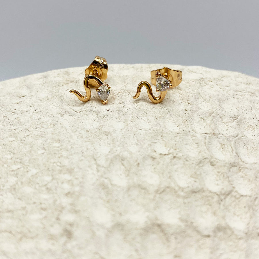 Broquel Snake con Zirconia