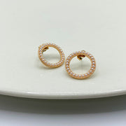 Broquel Circulo Perlado