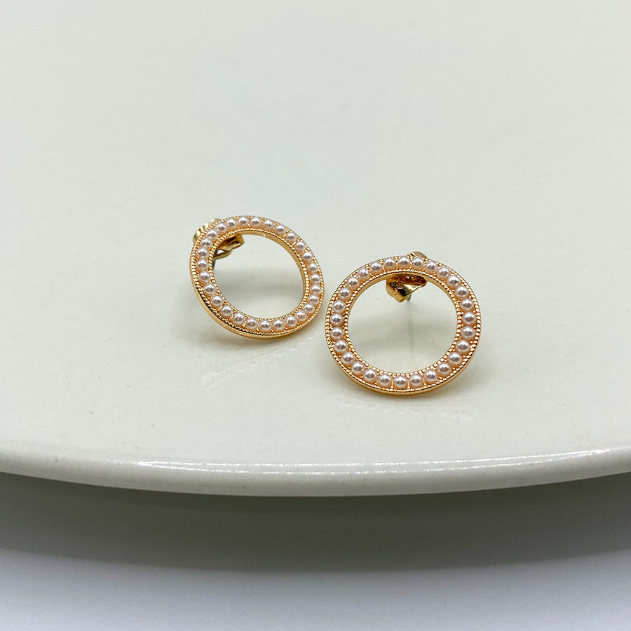 Broquel Circulo Perlado