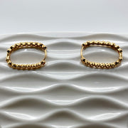 Huggie Alargado Strass