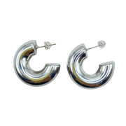 Arracada Bold Plateada