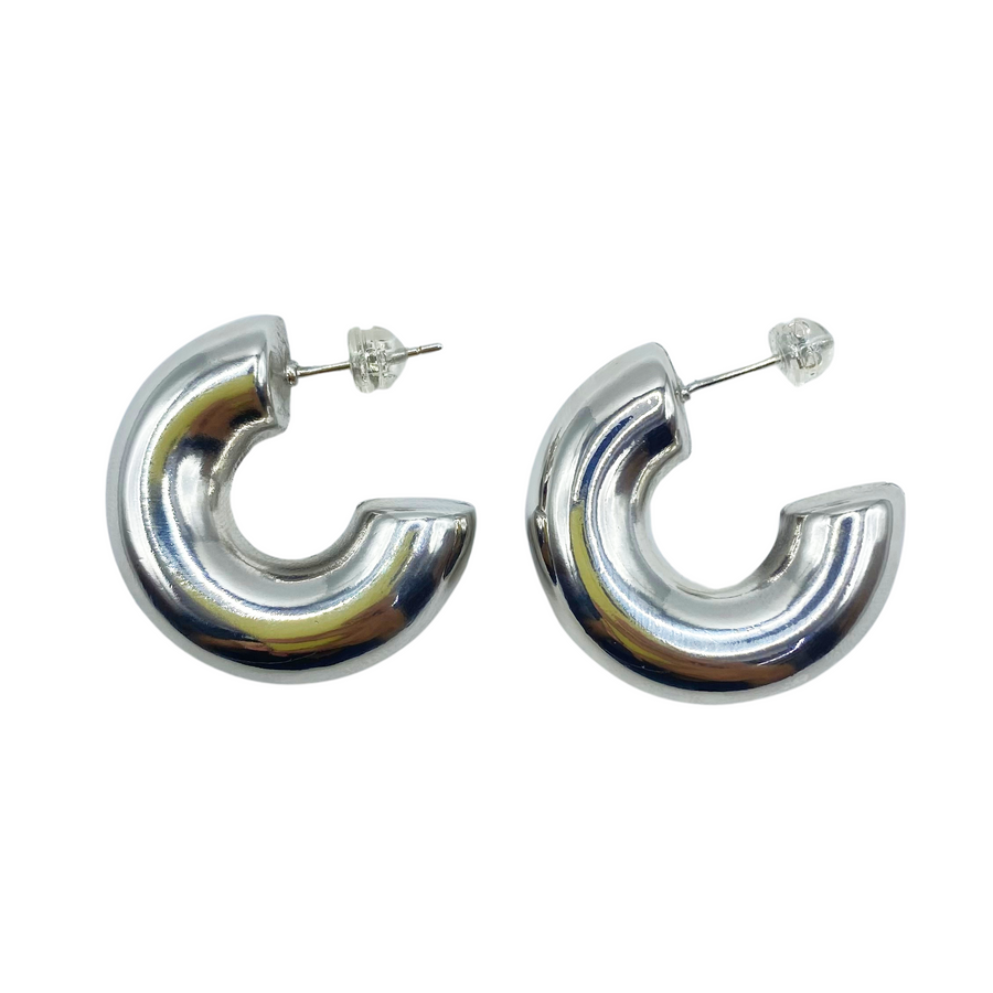 Arracada Bold Plateada