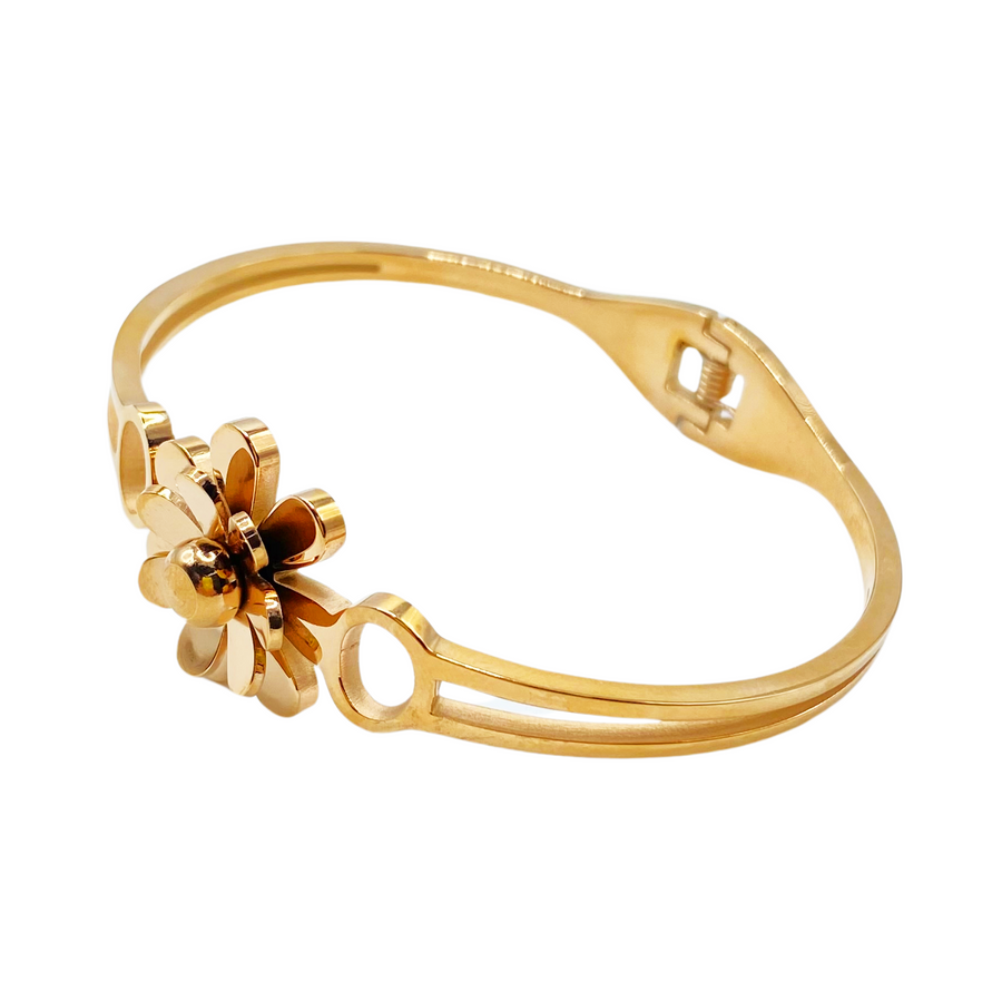 Brazalete Flor Rosado