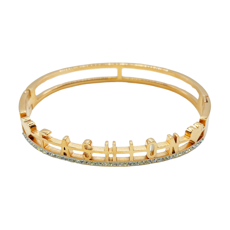 Brazalete Strass Fashion Rosado