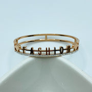 Brazalete Strass Fashion Rosado