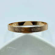 Brazalete Redondo con Textura