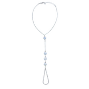 Pulsera & Anillo Plateada