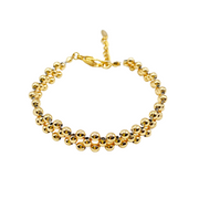 Pulsera Tejido Perlas