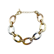 Pulsera Eslabones Oro Florentino