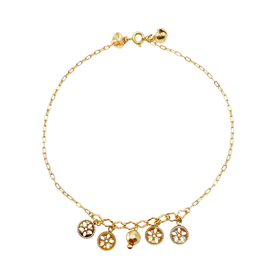 Tobillera Wheel con Llamador de Ángel