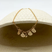 Tobillera Wheel con Llamador de Ángel