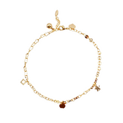 Tobillera Manzana con Llamador de Ángel