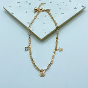 Tobillera Manzana con Llamador de Ángel