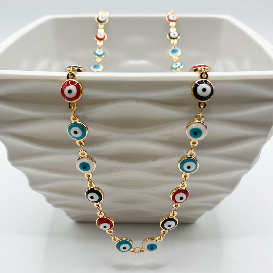 Gargantilla Evil Eye