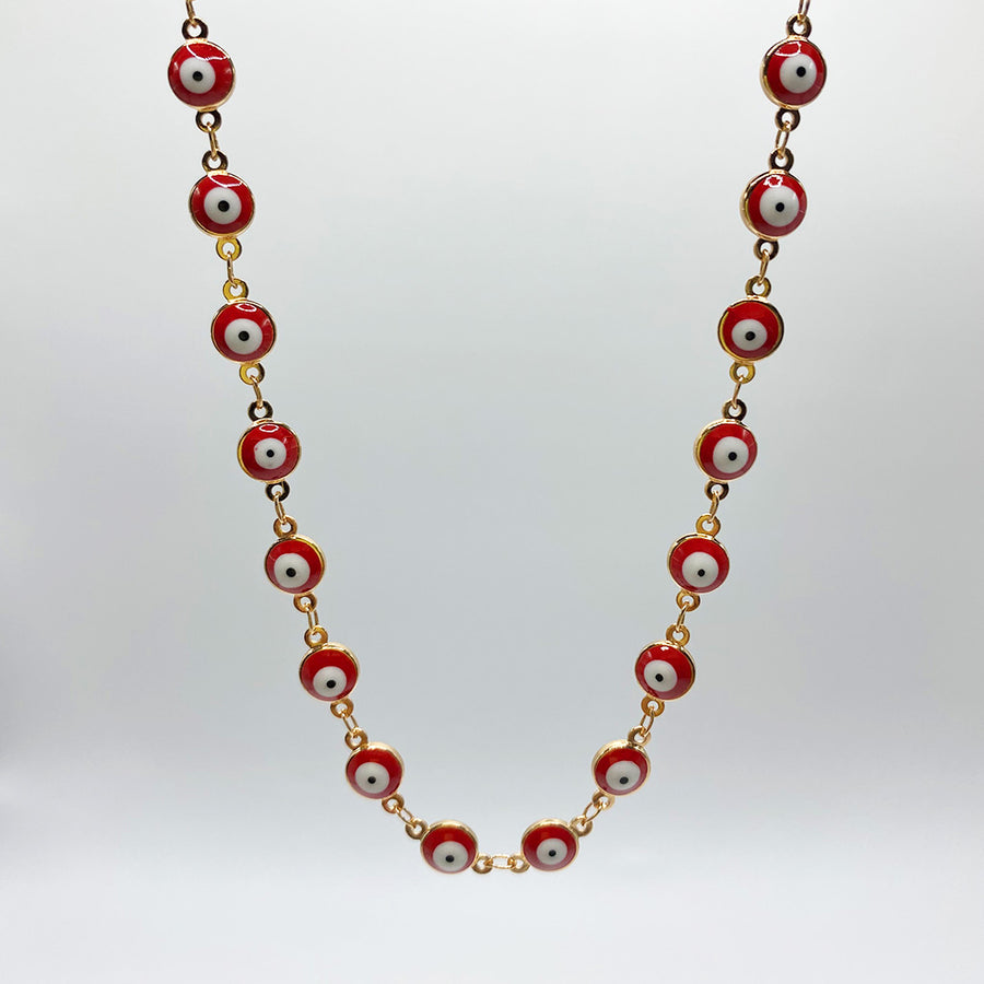 Gargantilla Red Evil Eye