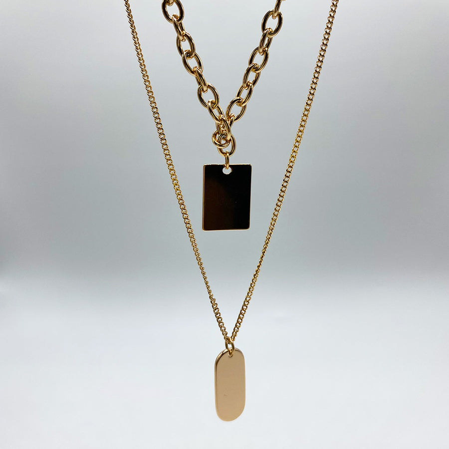 Gargantilla Doble con Medalla