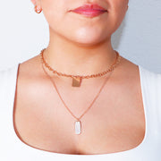 Gargantilla Doble con Medalla