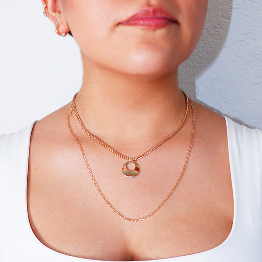 Gargantilla Doble Luna