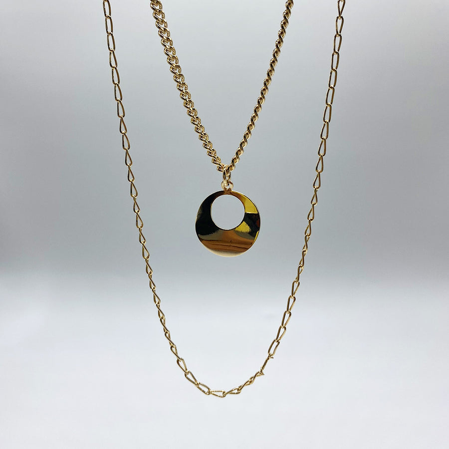 Gargantilla Doble Luna