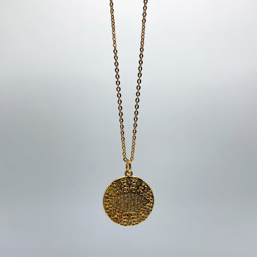 Gargantilla Evil Eye con Zirconia