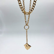 Gargantilla Triple Wave Diamond