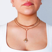 Gargantilla Triple Wave Diamond