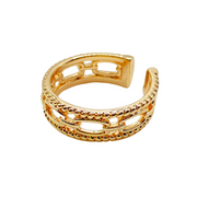 Anillo Cadena Triple