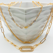 Gargantilla Golden Glamour Layers