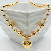 Gargantilla Sweet Golden Heart