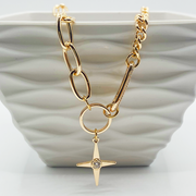 Gargantilla Charmed Golden Star