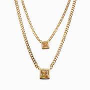 Gargantilla Gold Glamour Duo