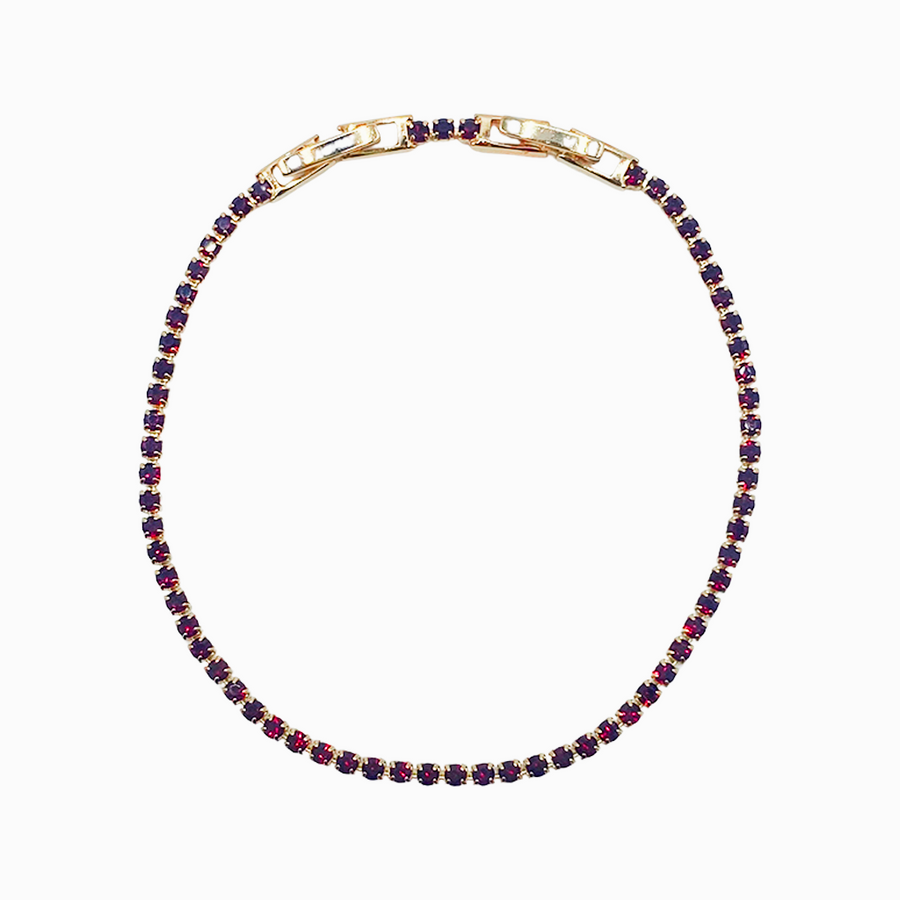 Pulsera Noche de Rubíes