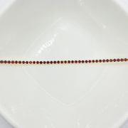 Pulsera Noche de Rubíes