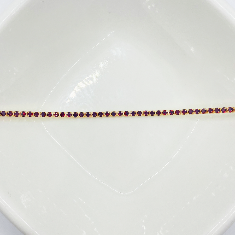 Pulsera Noche de Rubíes