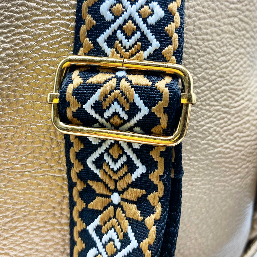 Bandolera metálica - Bolso multifuncional y cómodo