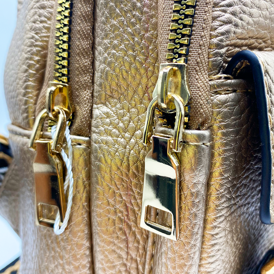 Bandolera metálica - Bolso multifuncional y cómodo