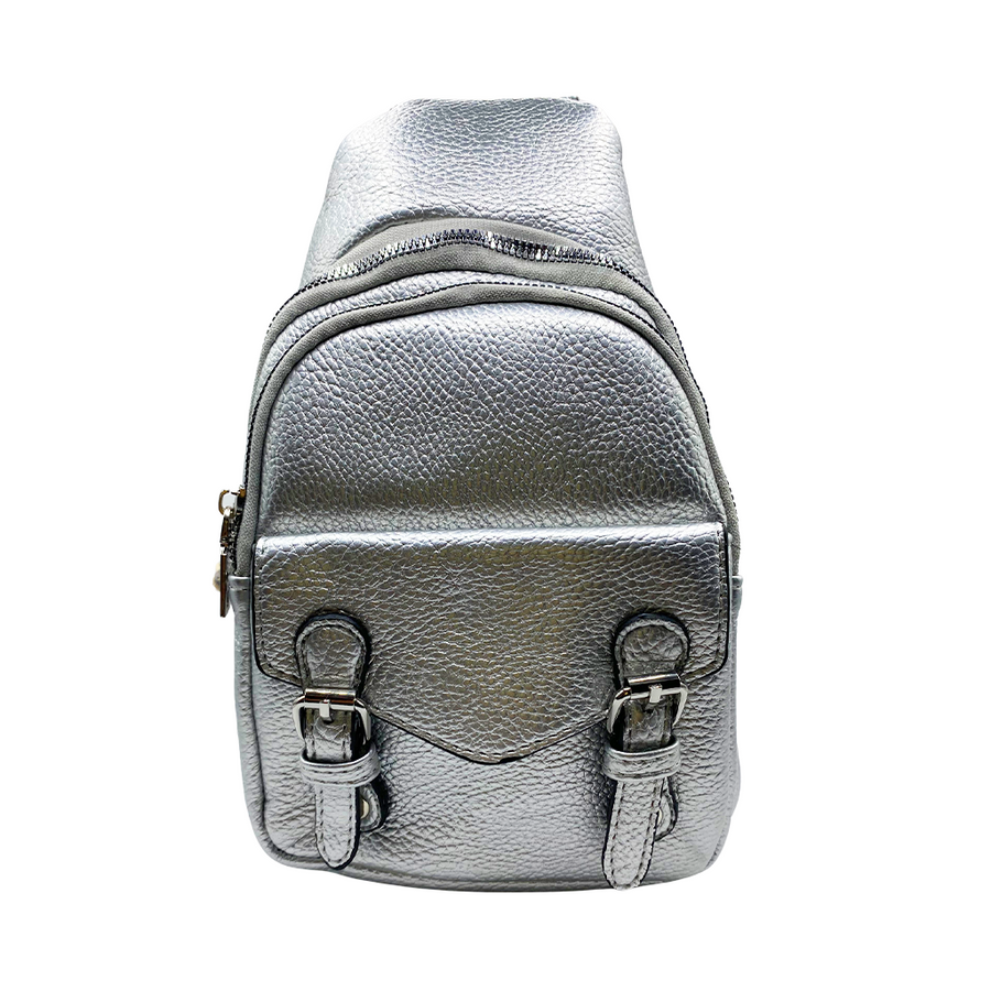 Bandolera metálica - Bolso multifuncional y cómodo