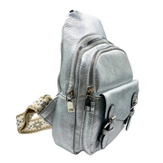 Bandolera metálica - Bolso multifuncional y cómodo