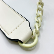 Chain quilted bag - Bolso acolchado con cadena