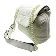 Chain quilted bag - Bolso acolchado con cadena