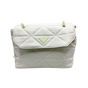 Chain quilted bag - Bolso acolchado con cadena
