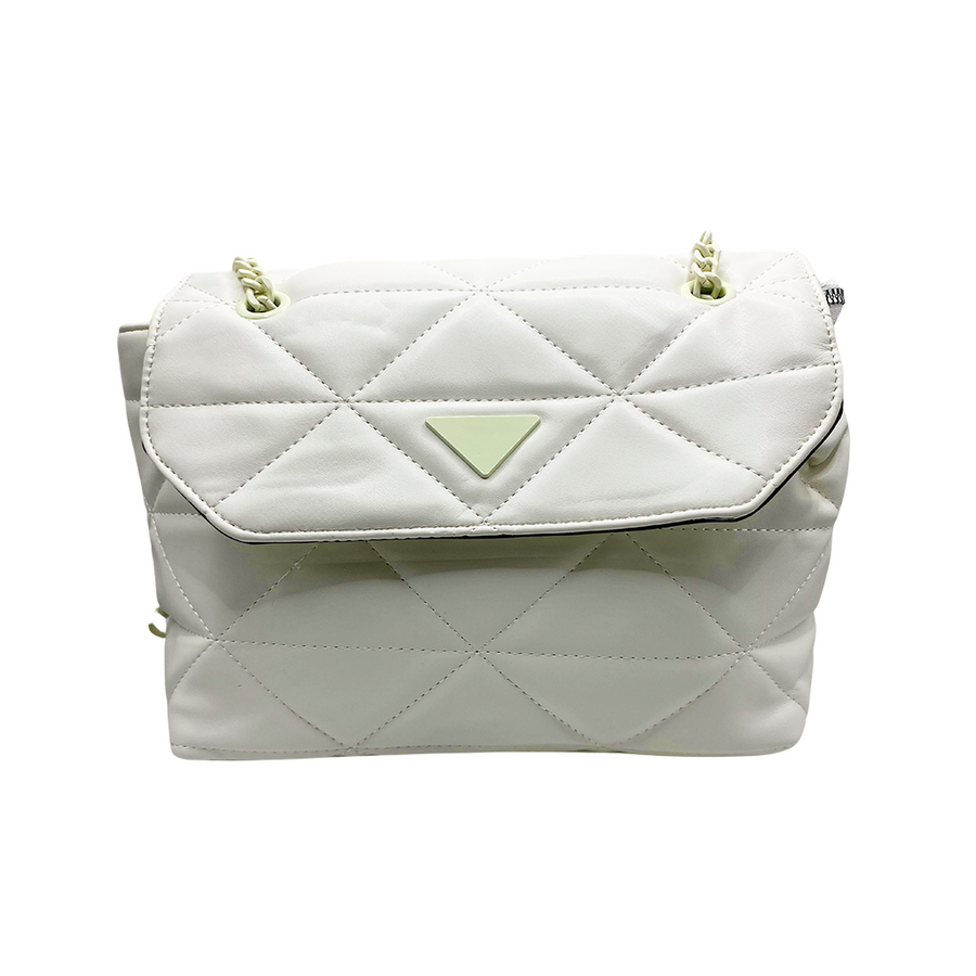 Chain quilted bag - Bolso acolchado con cadena