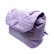 Chain quilted bag - Bolso acolchado con cadena