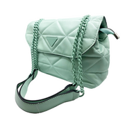 Chain quilted bag - Bolso acolchado con cadena